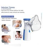 Portable Ultrasonic Mesh Nebulizer Machine | Cool Mist Inhaler for Adults & Kids