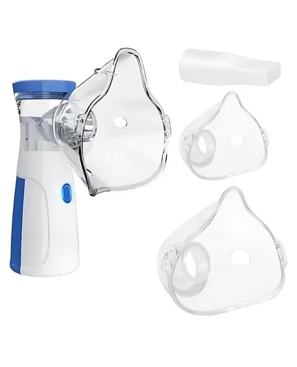 Portable Ultrasonic Mesh Nebulizer Machine | Cool Mist Inhaler for Adults & Kids