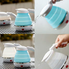 Travel Folding Electric Kettle – 600ml Portable Fast Boiler