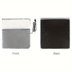 USB Heated Foot Warmer Pad – Soft Flannel Electric Heating Pad 11.8