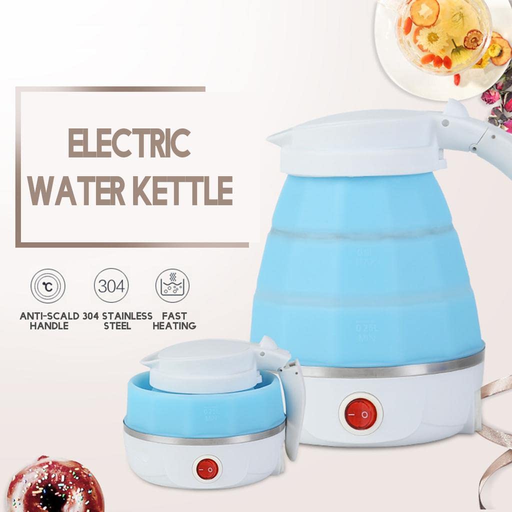Travel Folding Electric Kettle – 600ml Portable Fast Boiler