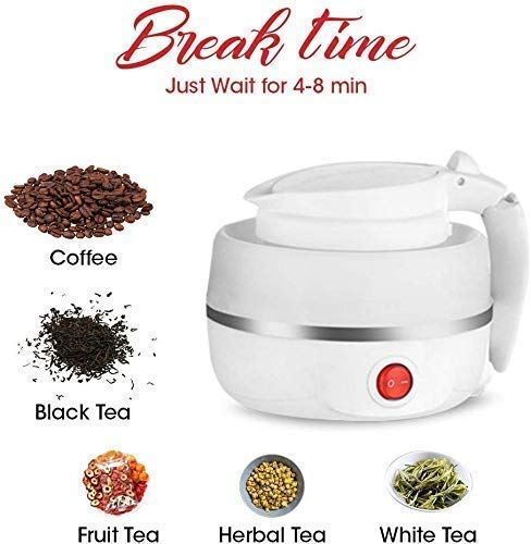 Travel Folding Electric Kettle – 600ml Portable Fast Boiler
