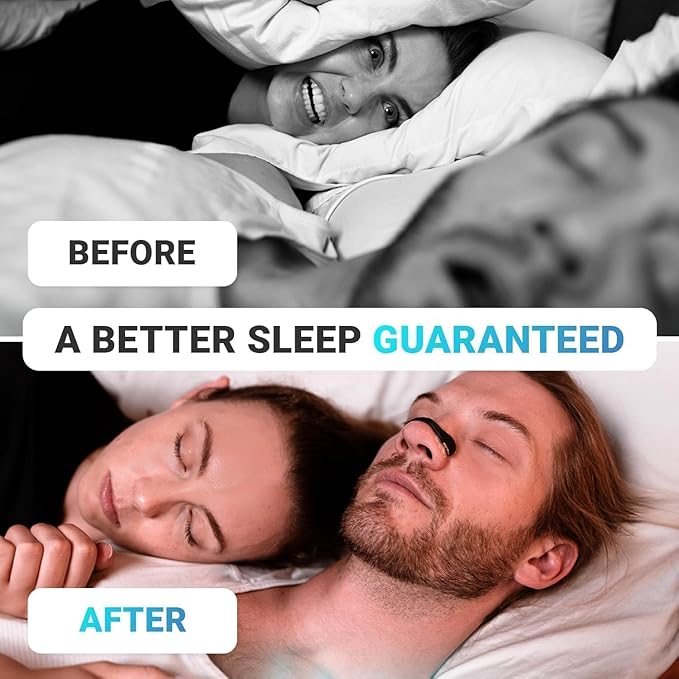 Magnetic Anti-Snoring Nose Clip | Nasal Dilator for Easy Breathing