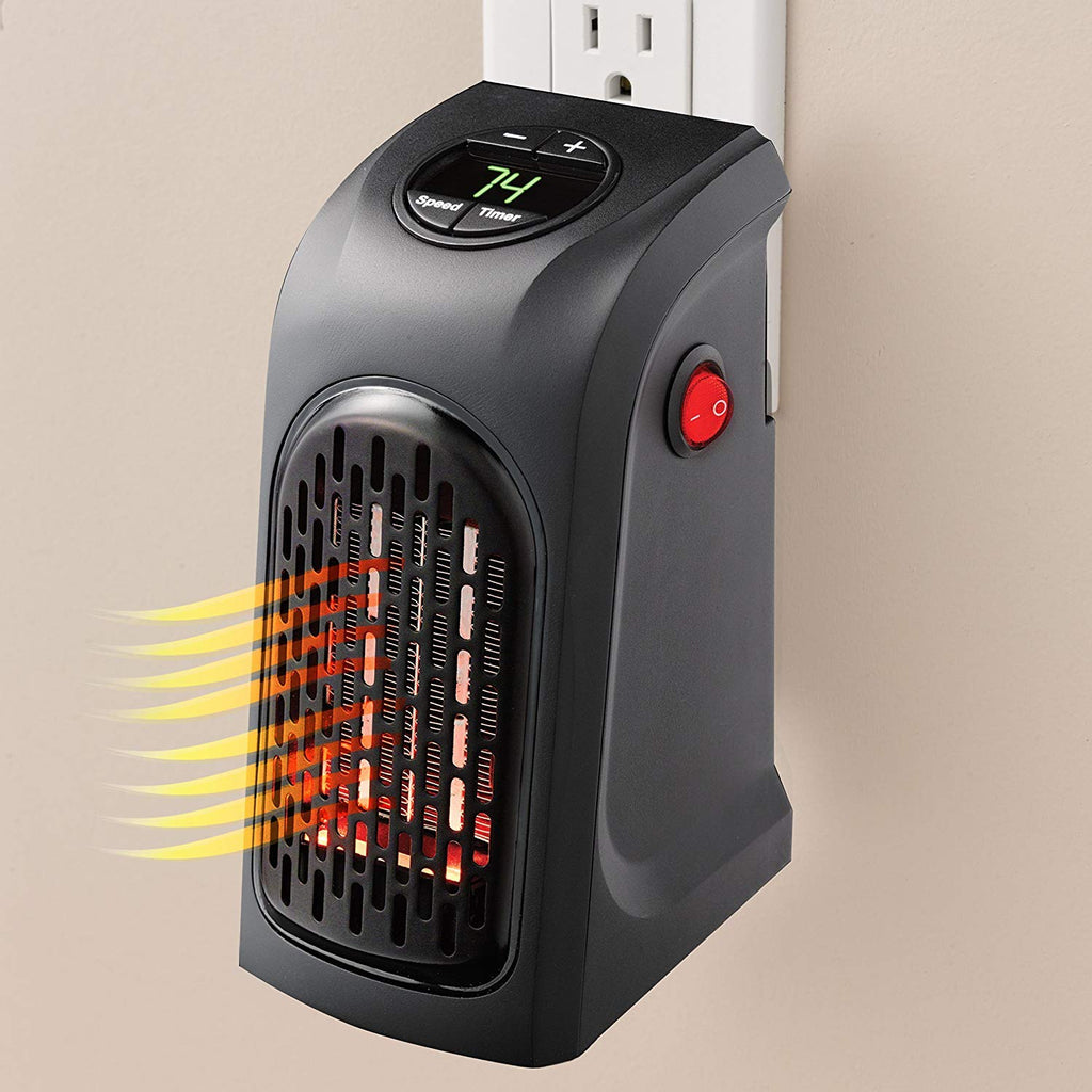 Buy Handy Electric Heater 400W – compact plug-in heater with LED display.
