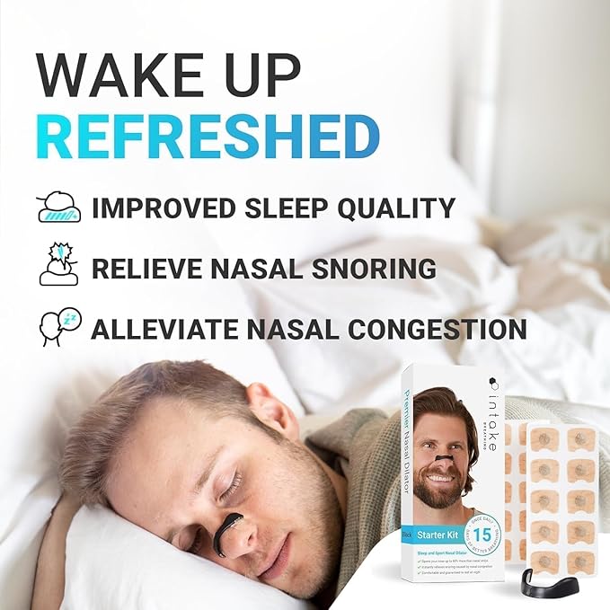 Magnetic Anti-Snoring Nose Clip | Nasal Dilator for Easy Breathing