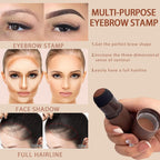 Black Hair Shadow Root Touch Up Powder | Waterproof Hairline Filler & Gray Hair Cover