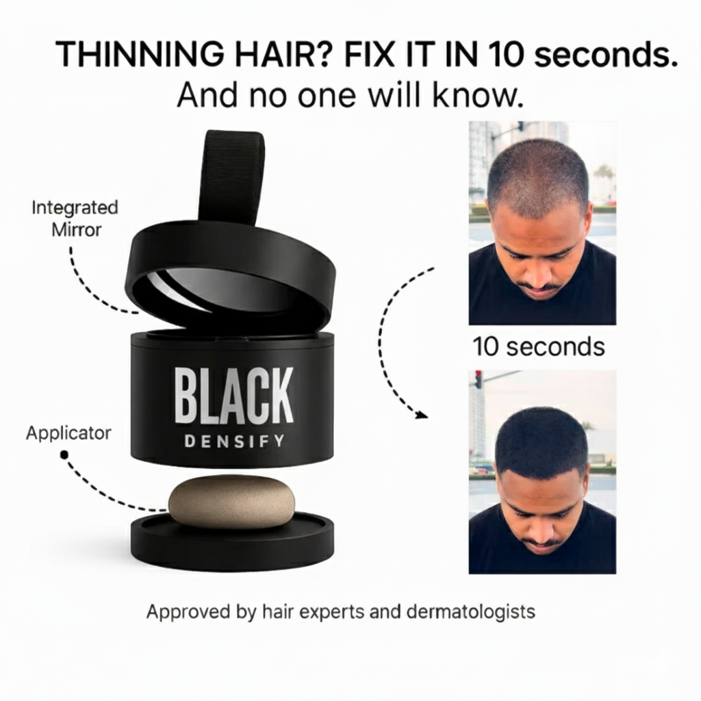 Black Densify Hair Powder