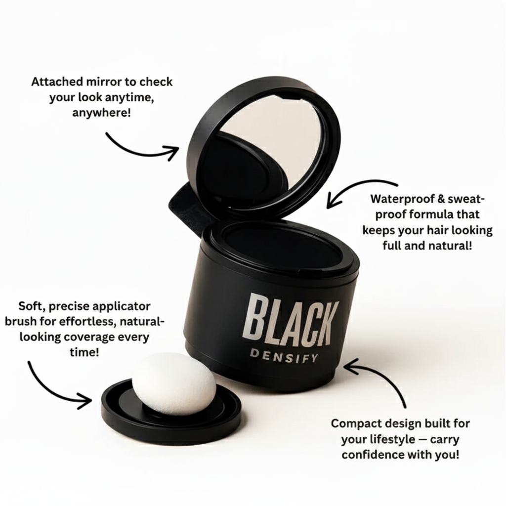 Black Densify Hair Powder