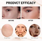 2 in 1 Anti-Wrinkle Foundation Stick with Brush, Luxury Hydrating Makeup Stick