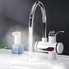 Instant Electric Water Heater Faucet Tap 3000W – Fast Heating, Energy Efficient, Portable Electric Hot Water Tap.