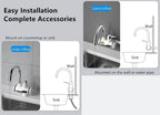 Instant Electric Water Heater Faucet Tap 3000W – Fast Heating, Energy Efficient, Portable Electric Hot Water Tap.