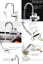 Instant Electric Water Heater Faucet Tap 3000W – Fast Heating, Energy Efficient, Portable Electric Hot Water Tap.
